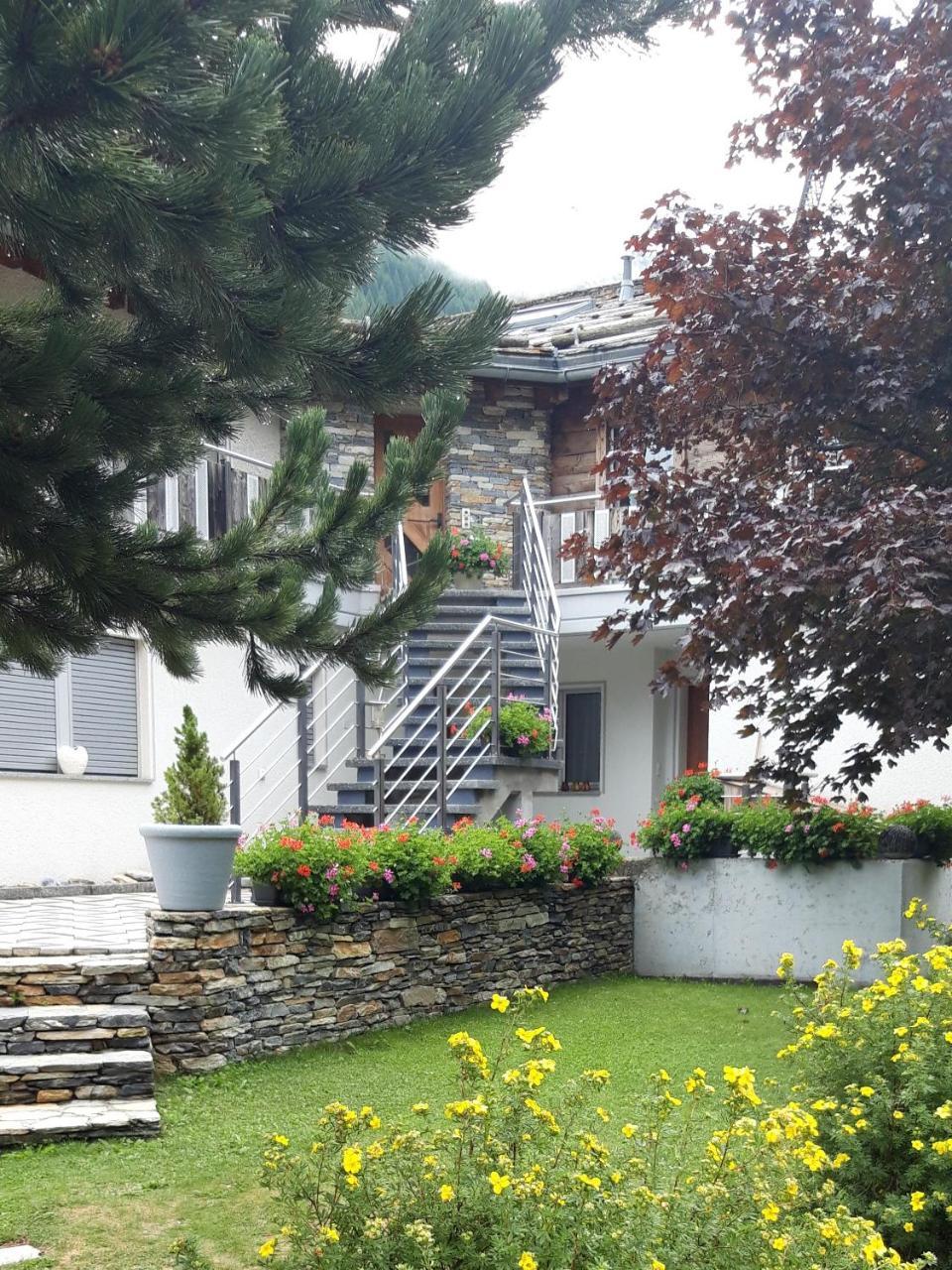 Aquarell Chalet Saas-Grund